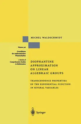 Waldschmidt |  Diophantine Approximation on Linear Algebraic Groups | eBook | Sack Fachmedien