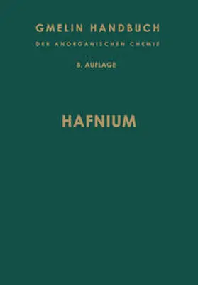Genser |  Hafnium | eBook | Sack Fachmedien