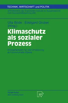 Böde / Gruber |  Klimaschutz als sozialer Prozess | eBook | Sack Fachmedien