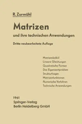 Zurmühl |  Matrizen | eBook | Sack Fachmedien