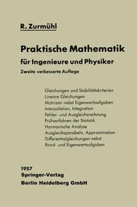 Zurmühl |  Praktische Mathematik | eBook | Sack Fachmedien
