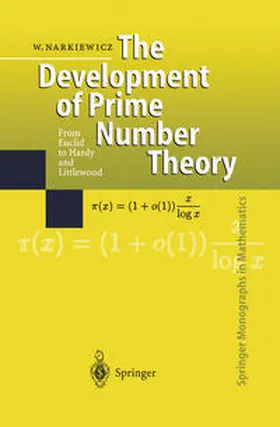 Narkiewicz |  The Development of Prime Number Theory | eBook | Sack Fachmedien