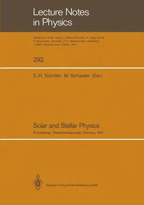 Schüssler / Schröter |  Solar and Stellar Physics | Buch |  Sack Fachmedien