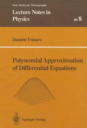 Funaro |  Polynomial Approximation of Differential Equations | Buch |  Sack Fachmedien