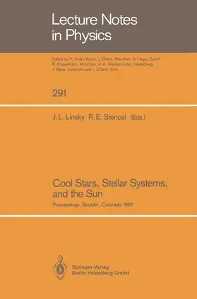Linsky / Stencel |  Cool Stars, Stellar Systems, and the Sun | Buch |  Sack Fachmedien