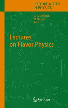 Plessas / Meißner |  Lectures on Flavor Physics | Buch |  Sack Fachmedien