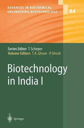 Ghose / Ghosh |  Biotechnology in India I | Buch |  Sack Fachmedien