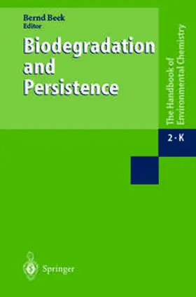 Beek |  Biodegradation and Persistence | Buch |  Sack Fachmedien