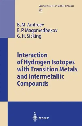 Andreev / Magomedbekov / Sicking |  Interaction of Hydrogen Isotopes with Transition Metals and Intermetallic Compounds | Buch |  Sack Fachmedien
