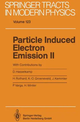  Particle Induced Electron Emission II | Buch |  Sack Fachmedien