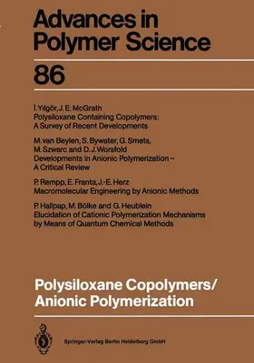  Polysiloxane Copolymers / Anionic Polymerization | Buch |  Sack Fachmedien