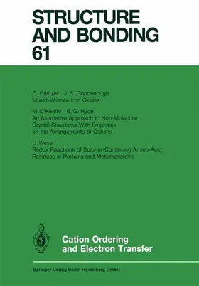  Cation Ordering and Electron Transfer | Buch |  Sack Fachmedien