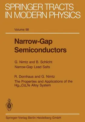 Dornhaus / Nimtz / Schlicht |  Narrow-Gap Semiconductors | Buch |  Sack Fachmedien