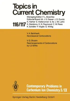 Rees |  Contemporary Problems in Carbonium Ion Chemistry I/II | Buch |  Sack Fachmedien