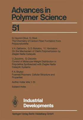 Bukatov / Cecchin / Henrici-Olivé |  Industrial Developments | Buch |  Sack Fachmedien