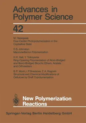 Breusova / Hall / Hasegawa |  New Polymerization Reactions | Buch |  Sack Fachmedien