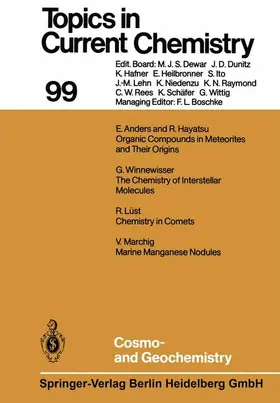  Cosmo- and Geochemistry | Buch |  Sack Fachmedien