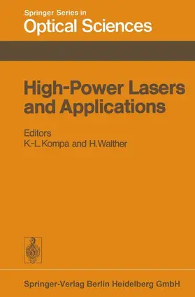 Walther / Kompa |  High-Power Lasers and Applications | Buch |  Sack Fachmedien