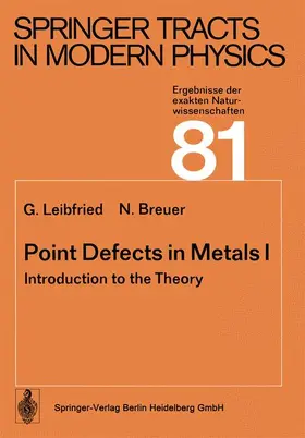 Breuer / Leibfried |  Point Defects in Metals I | Buch |  Sack Fachmedien