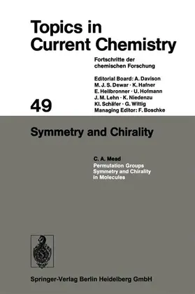 Mead |  Symmetry and Chirality | Buch |  Sack Fachmedien