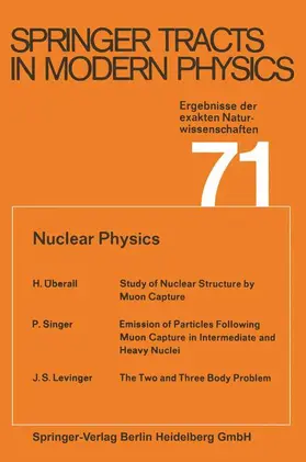 Höhler / Fujimori / Kühn |  Nuclear Physics | Buch |  Sack Fachmedien