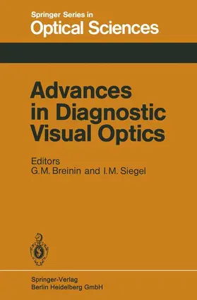 Siegel / Breinin |  Advances in Diagnostic Visual Optics | Buch |  Sack Fachmedien