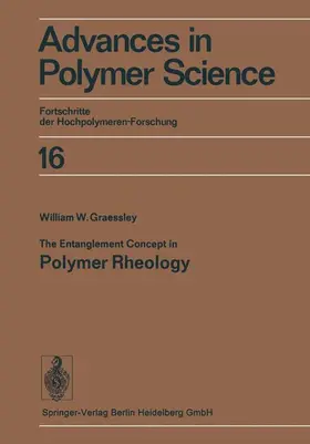 Graessley |  The Entanglement Concept in Polymer Rheology | Buch |  Sack Fachmedien