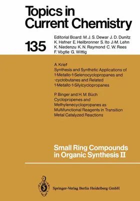 Meijere |  Small Ring Compounds in Organic Synthesis II | Buch |  Sack Fachmedien