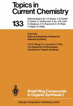 Meijere |  Small Ring Compounds in Organic Synthesis I | Buch |  Sack Fachmedien