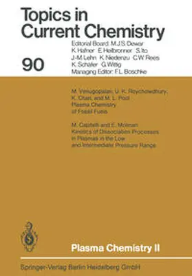 Venugopalan / Veprek |  Plasma Chemistry II | Buch |  Sack Fachmedien