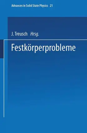 Treusch |  Festkörperprobleme | Buch |  Sack Fachmedien