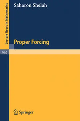 Shelah |  Proper Forcing | eBook | Sack Fachmedien