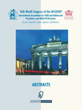 Remschmidt | Books of Abstracts of the 16th World Congress of the International Association for Child and Adolescent Psychiatry and Allied Professions (IACAPAP) | E-Book | sack.de