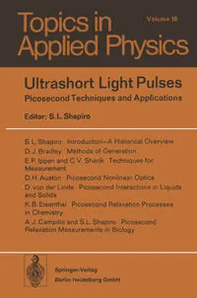 Shapiro |  Ultrashort Light Pulses | eBook | Sack Fachmedien