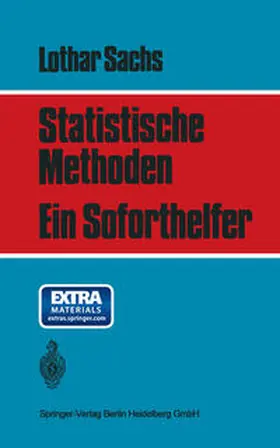Sachs |  Statistische Methoden | eBook | Sack Fachmedien