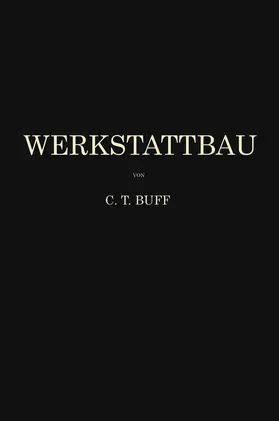 Buff |  Werkstattbau | Buch |  Sack Fachmedien