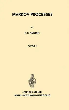 Dynkin |  Markov Processes | Buch |  Sack Fachmedien