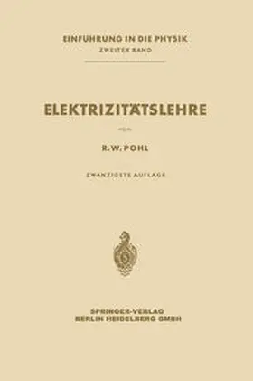 Pohl |  Elektrizitätslehre | Buch |  Sack Fachmedien