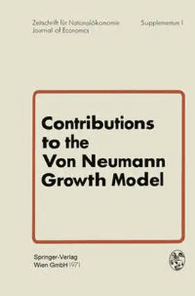 Bruckmann / Weber | Contributions to the Von Neumann Growth Model | E-Book | sack.de