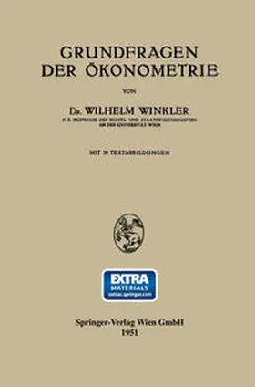 Winkler |  Grundfragen der Ökonometrie | eBook | Sack Fachmedien