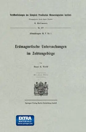 Wolff |  Erdmagnetische Untersuchungen im Zobtengebirge | eBook | Sack Fachmedien