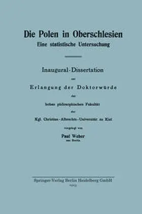 Weber |  Die Polen in Oberschlesien | eBook | Sack Fachmedien