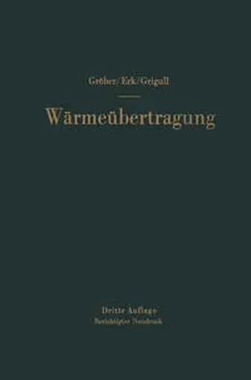 Gröber / Erk / Grigull |  Die Grundgesetze der Wärmeübertragung | eBook | Sack Fachmedien