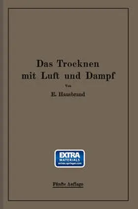 Hausbrand |  Das Trocknen mit Luft und Dampf | eBook | Sack Fachmedien