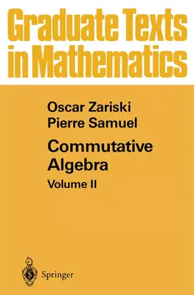 Samuel / Zariski | Commutative Algebra | Buch | 978-3-662-27753-9 | sack.de