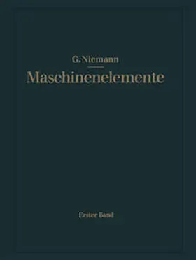 Niemann |  Maschinenelemente | eBook | Sack Fachmedien