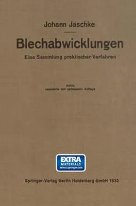Jaschke |  Die Blechabwicklungen | eBook | Sack Fachmedien