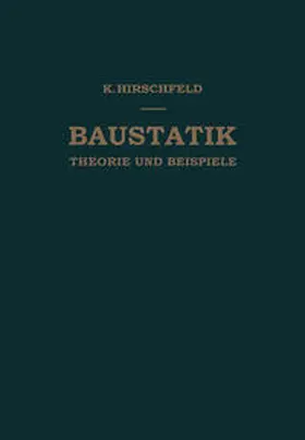 Hirschfeld |  Baustatik | eBook | Sack Fachmedien