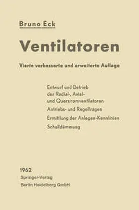 Eck |  Ventilatoren | eBook | Sack Fachmedien
