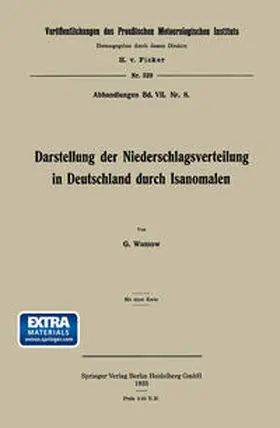 Wussow |  Darstellung der Niederschlagsverteilung in Deutschland durch Isanomalen | eBook | Sack Fachmedien